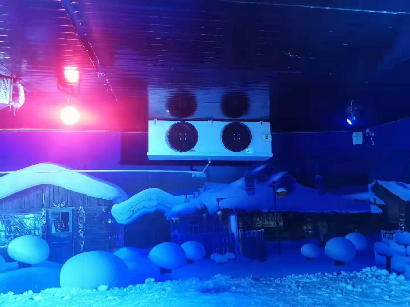 滑雪場，室內冰雪世界冷庫歡樂谷建造