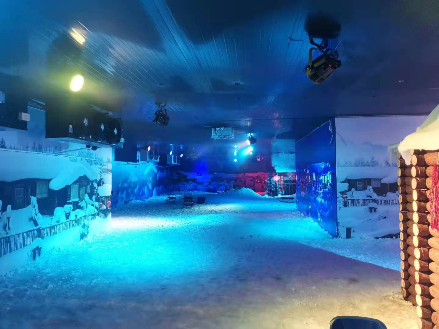 滑雪場，室內冰雪世界冷庫歡樂谷建造